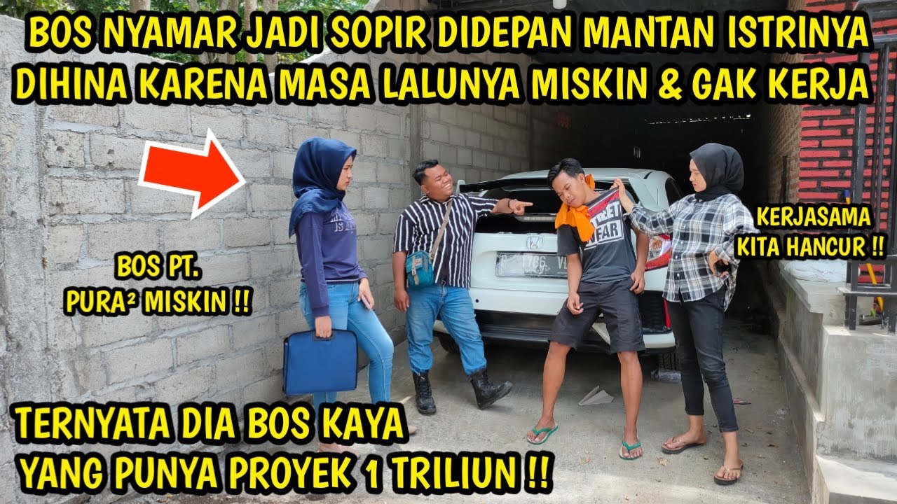 BOS NYAMAR JADI SOPIR DIDEPAN MANTAN ISTRINYA, DIHINA KARENA MASA LALUNYA MISKIN ! TERNYATA