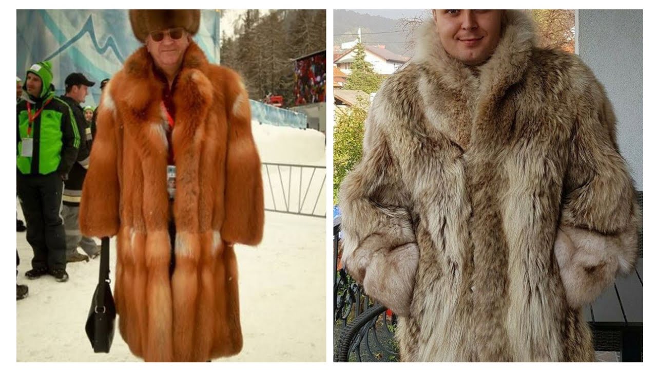 Stylish Fur Coats for Men #mensfashion #classic