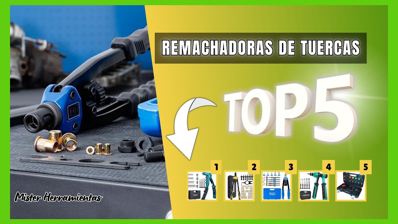 Las 5 mejores remachadoras de tuercas manuales: Bricolaje Vs Profesionales ¿Cuál Comprar?