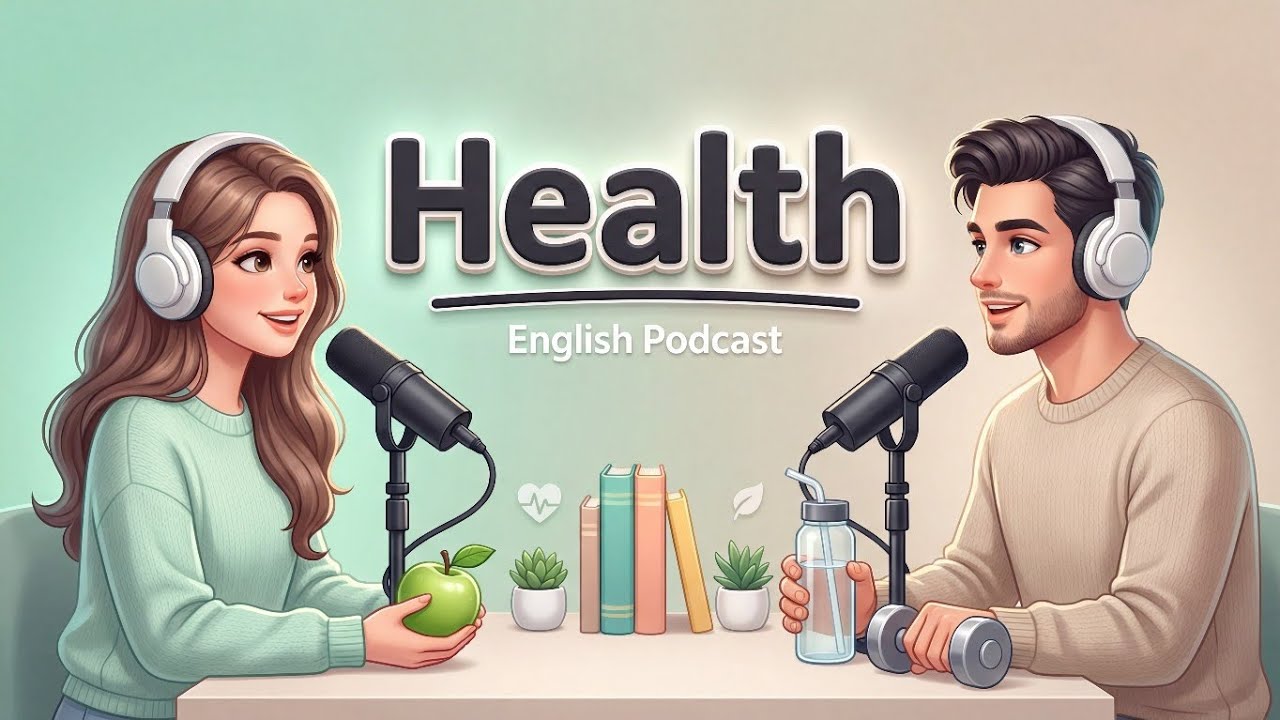 Easy English Conversation Podcast | Talking about Health | Learn English Fast | Ep 31
