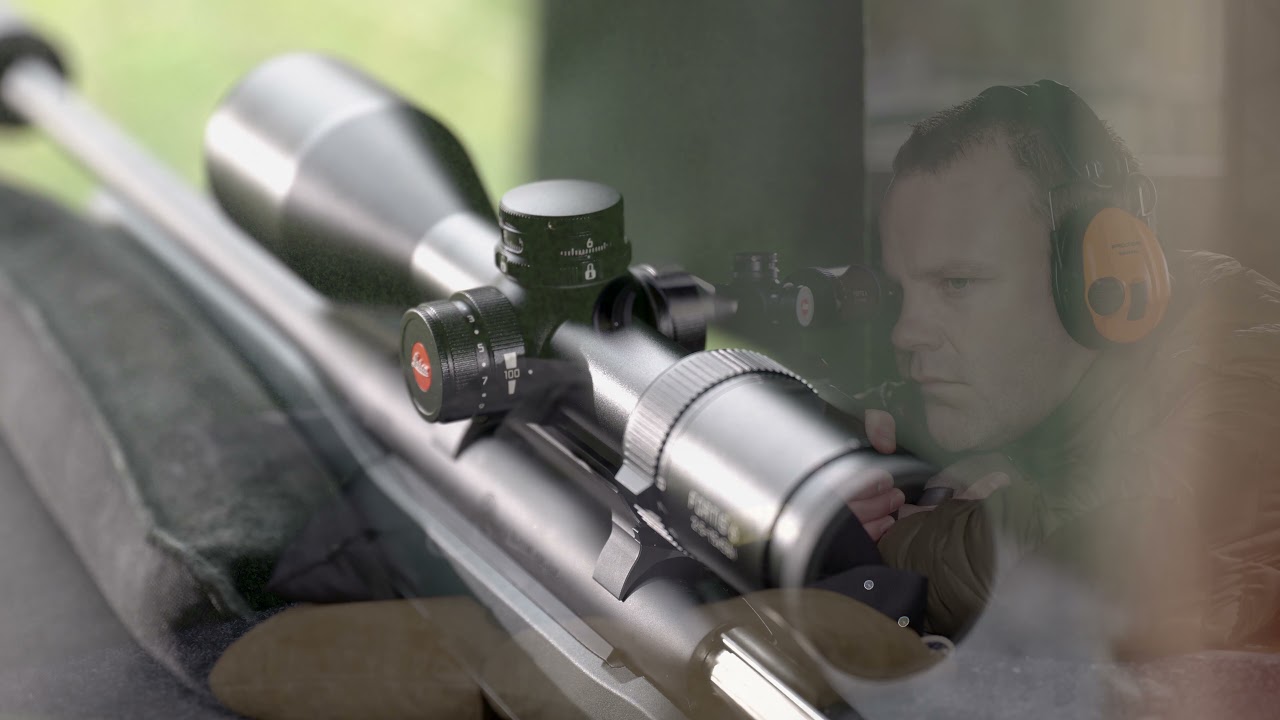 Пристрелка Leica Fortis 6 с баллистической прицельной меткой.