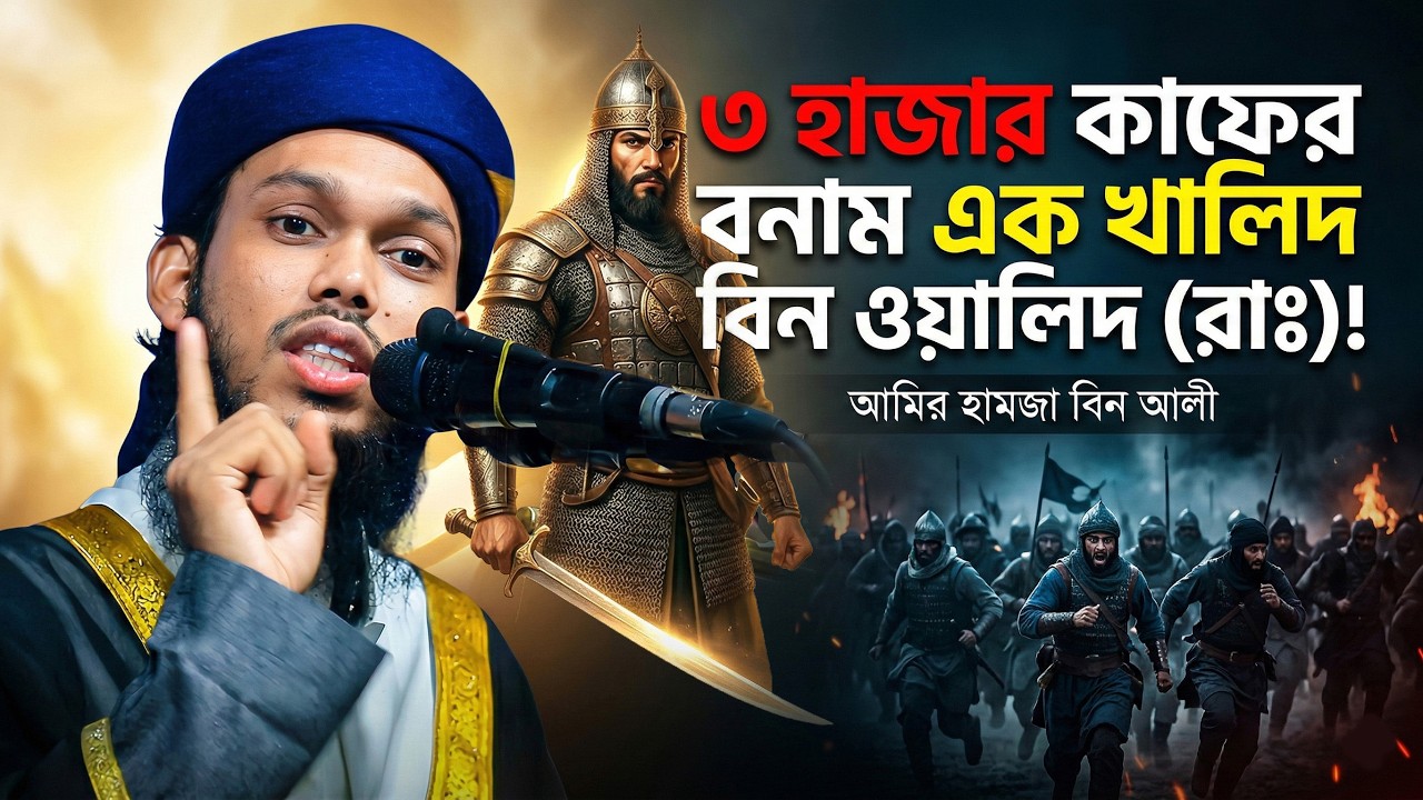 মুসলমানদের সেই বীরত্ব কোথায় হারালো? আমির হামজা বিন আলীর চমৎকার বয়ান | নেত্রকোনা মাহফিল ২০২৫  #waz