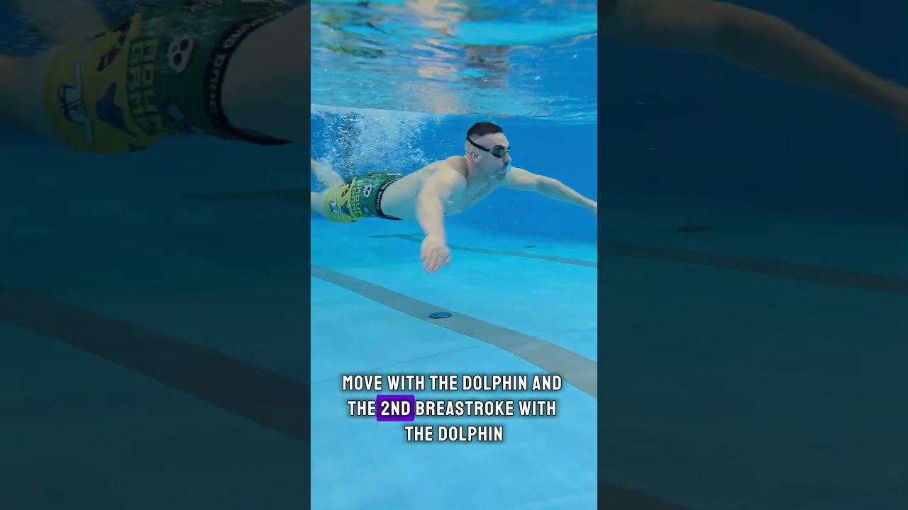 Tired of butterfly? 😁🐬