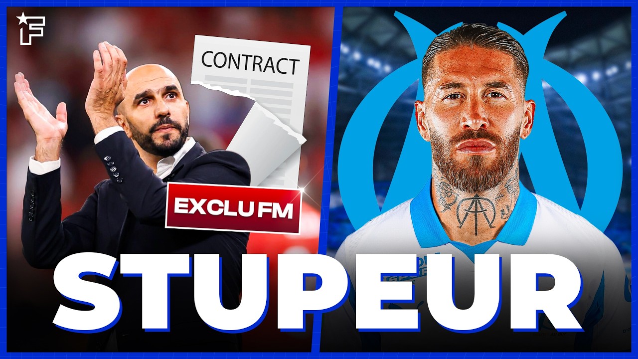 Walid Regragui a posé sa DÉMISSION, Sergio Ramos VEUT rejoindre l'OM |  JT Foot Mercato