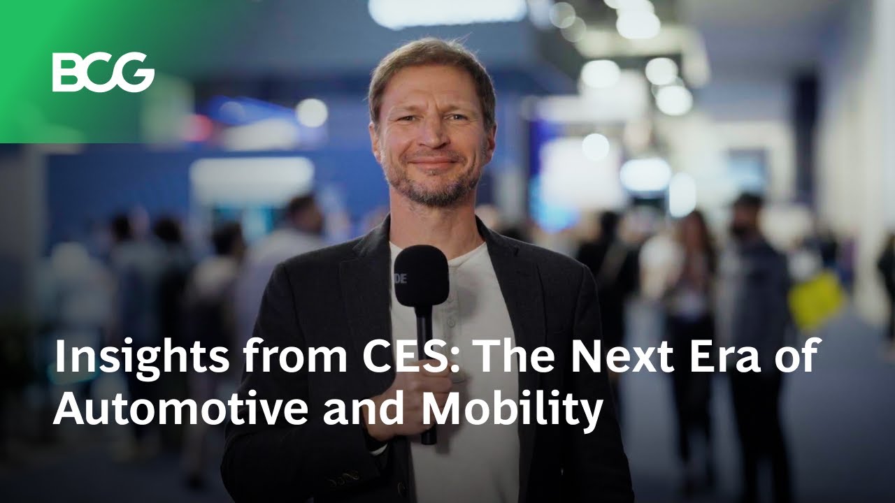 Insights from CES: The Next Era of Automotive and Mobility