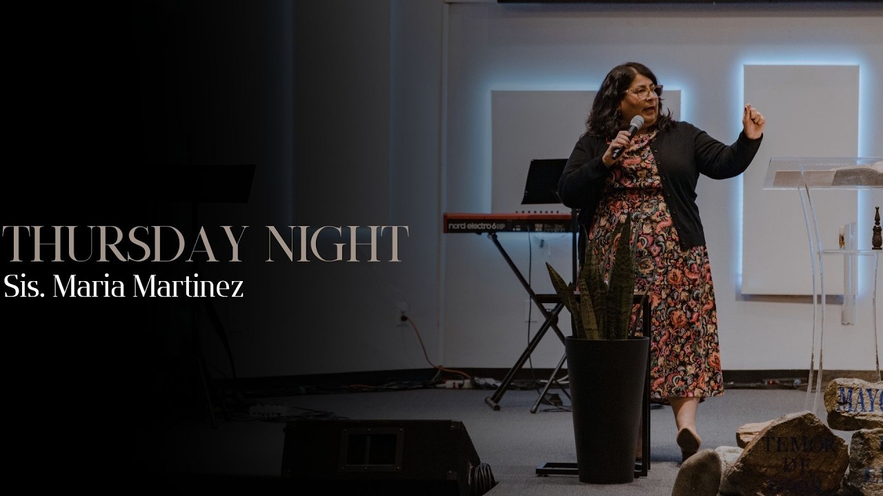 Thursday Night | Jueves | Maria Martinez | 02.05.26, 7:00 pm
