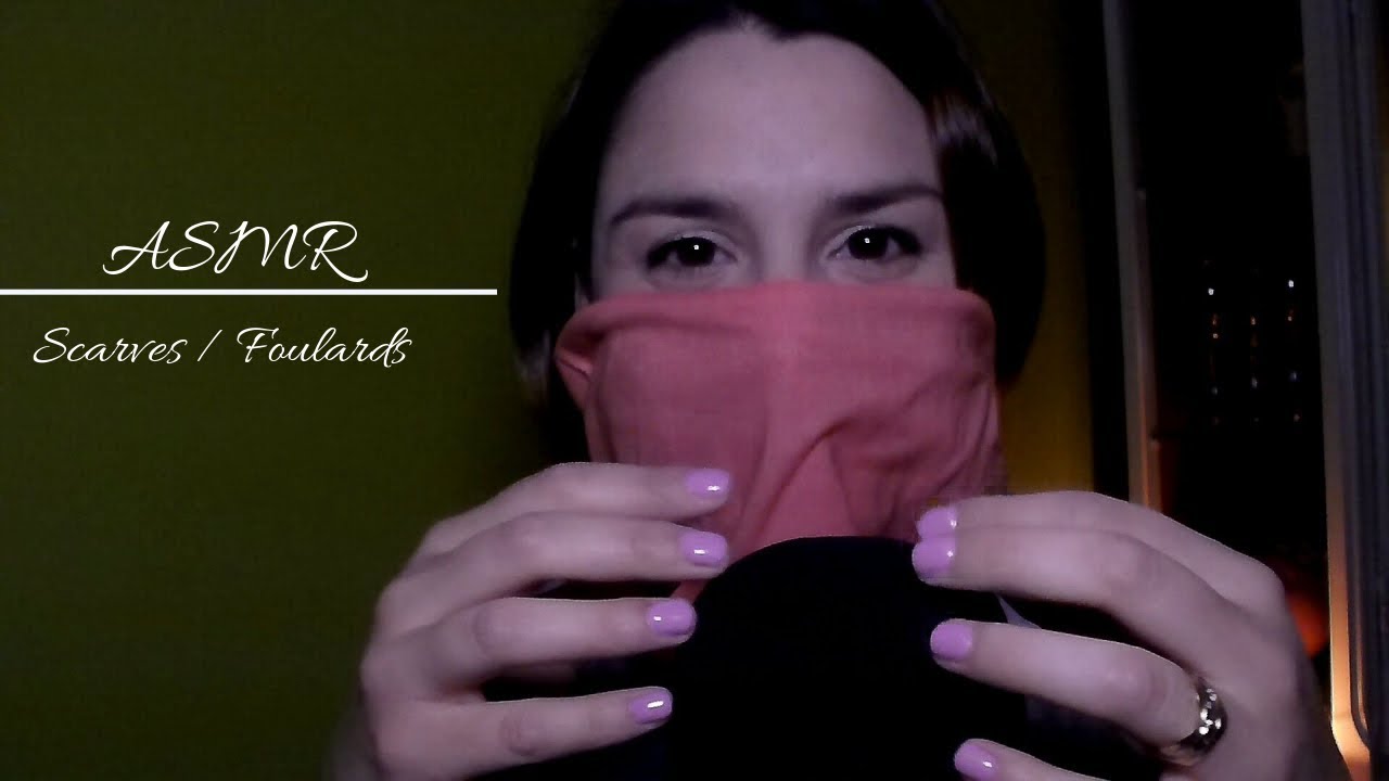 Cocoon ASMR FR ✨ Collection de foulards     *Whispering*Tissues sounds*