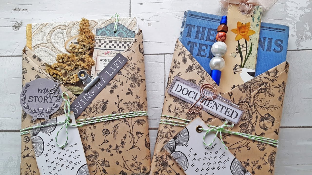 Wrap Your Journals - A Twist on a 