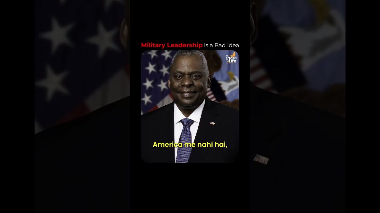 Military Leadership is a bad idea