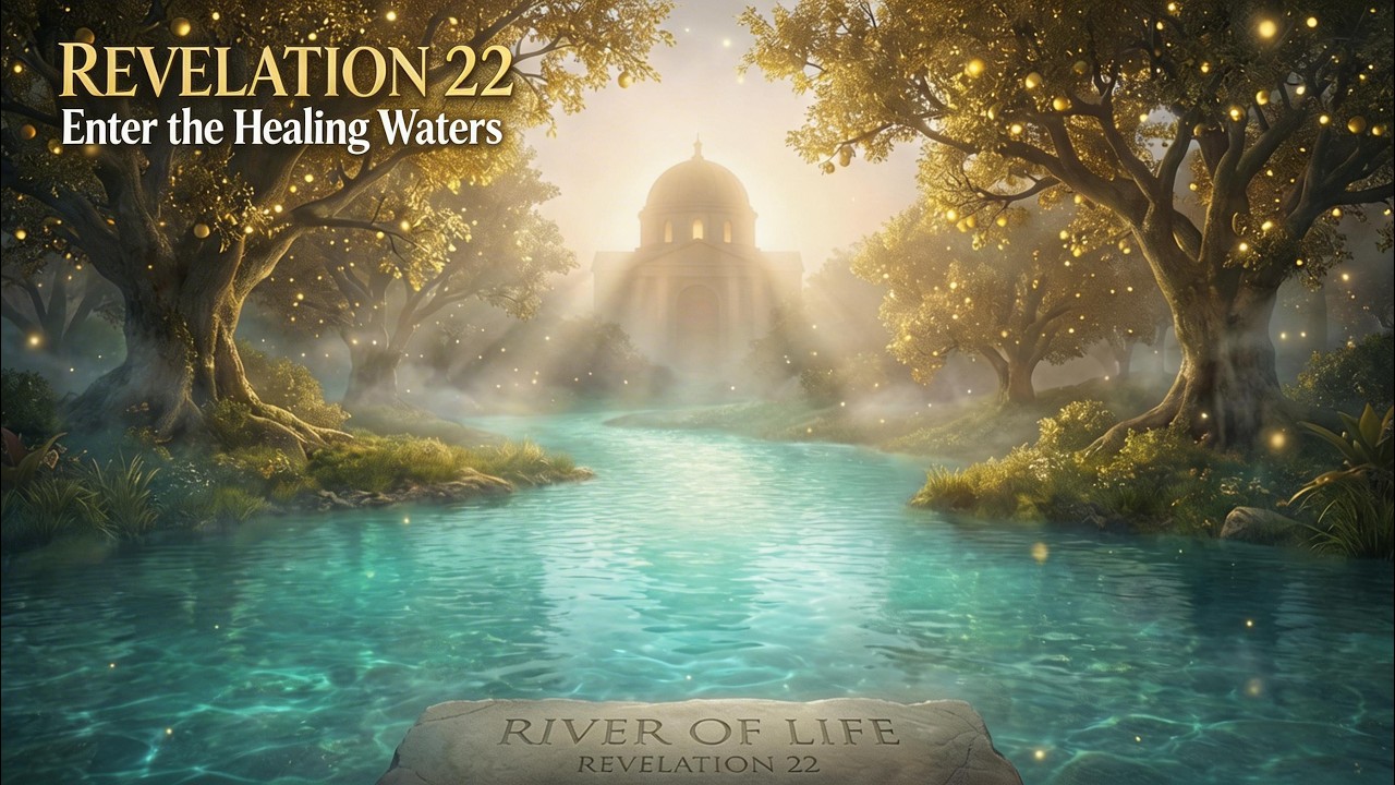 River of Life Healing Soaking (Revelation 22) | Deep Peace & Prayer Ambient Music