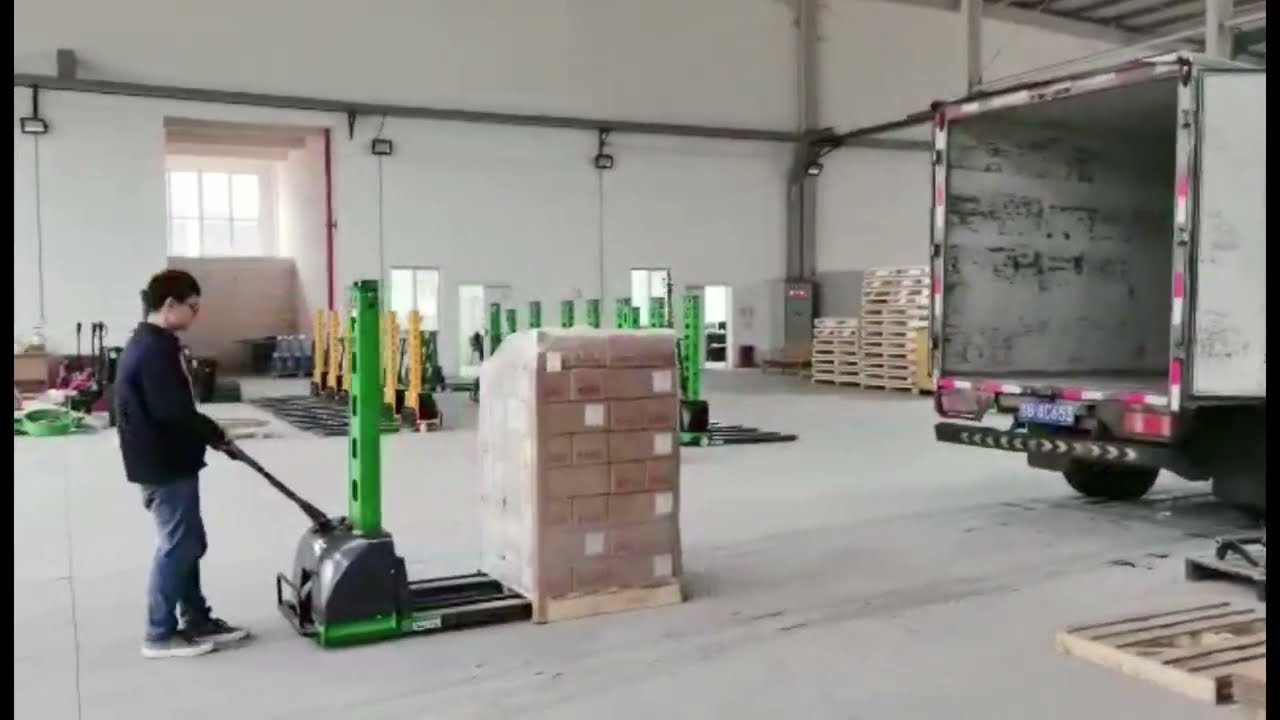 ZoNuo 700KG Electric Self Lifting Stacker ESA07