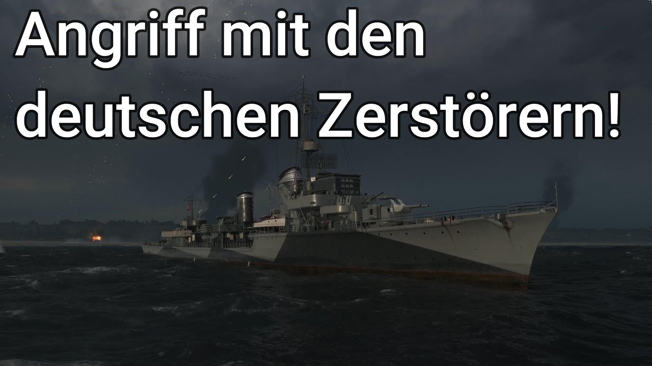 So gewinnt ihr mit den deutschen Zerstörern im D-Day!  | World of Warships