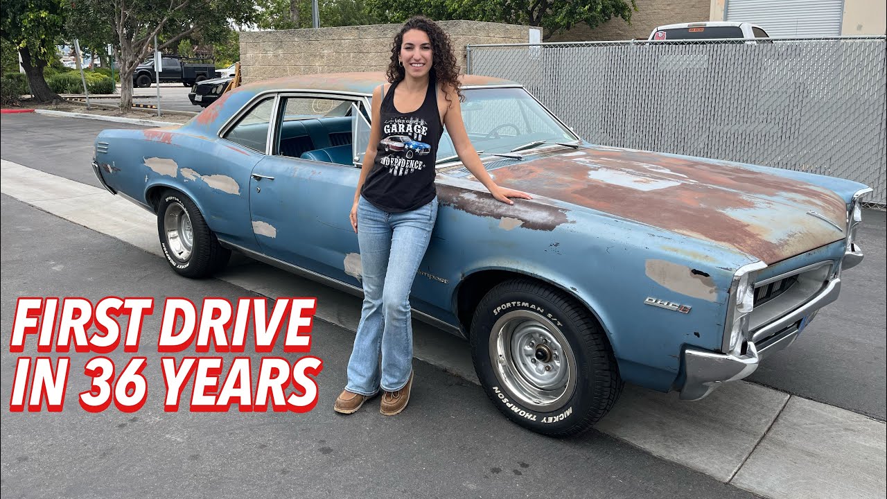 ПЕРВАЯ ПОЕЗДКА на моем Pontiac Tempest 1967 года — снова на дороге спустя 36 лет!