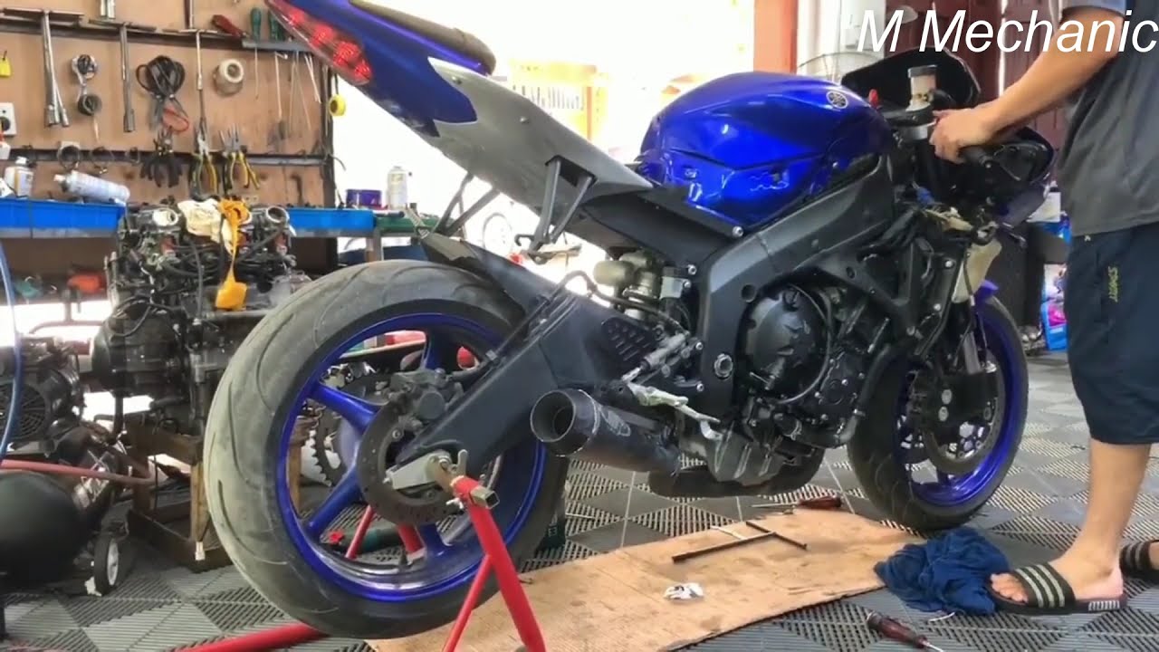 Yamaha YZF-R6 | Восстановление двигателя.