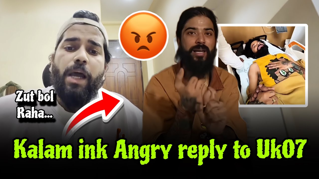 Kalam ink angry reply on Uk07 rider Controversy | Kalam ink Vs Anurag Dobhal Controversy 