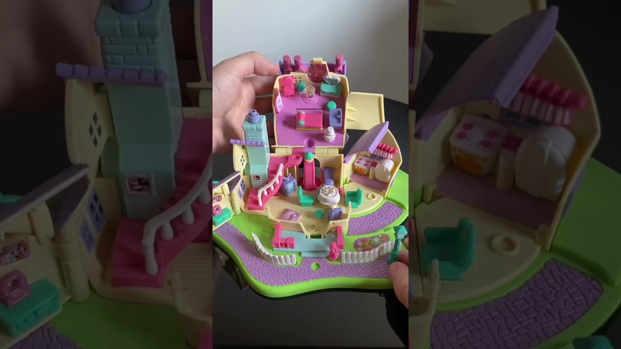 Polly Pocket Bluebird 1995 Minnie Surprise Party vintage #ASMR #pollypocket #minniemouse #disney