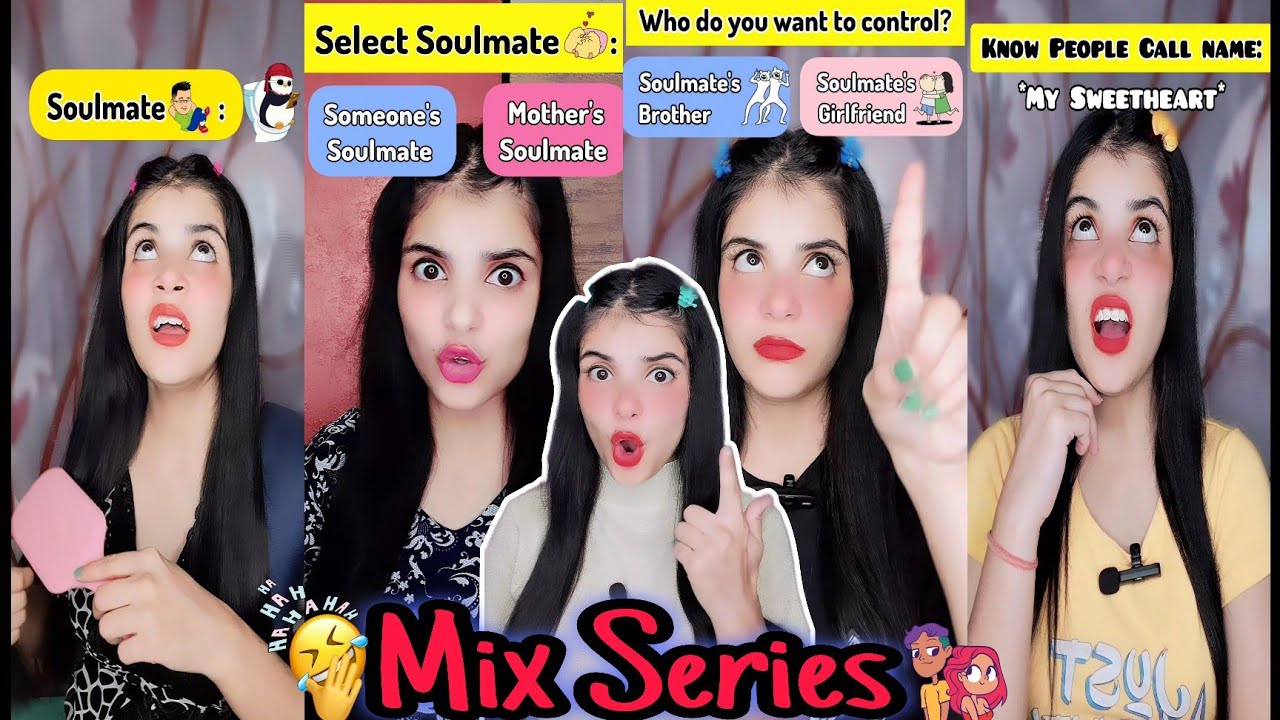 New Most Funny Mix Series😝 Soulmate+imotional+Scary😁(Must Watch 🥴) @jiyajasmineshorts