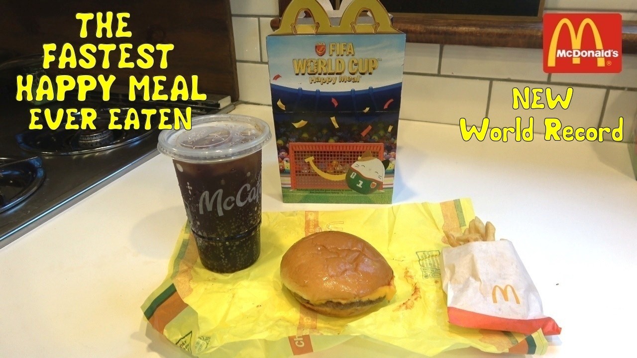 Самый быстрый съеденный Happy Meal (Новый мировой рекорд) | L.A. BEAST