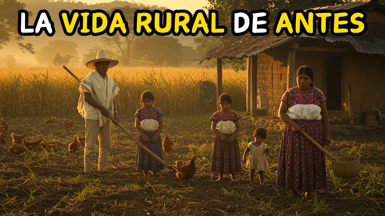 Así Era la Vida en el Campo Mexicano Antes… y Hoy Parece de Otro Mundo