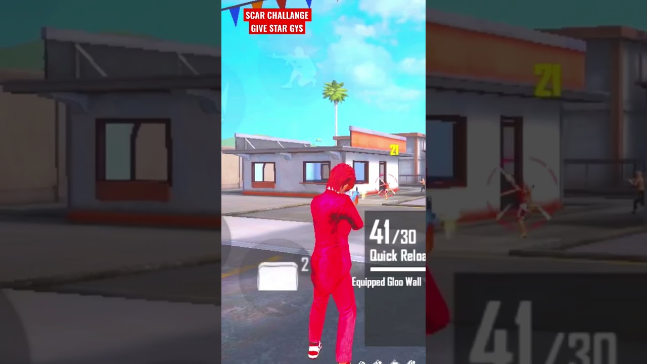 SCAR CHALLENGE 😴😘🙈 