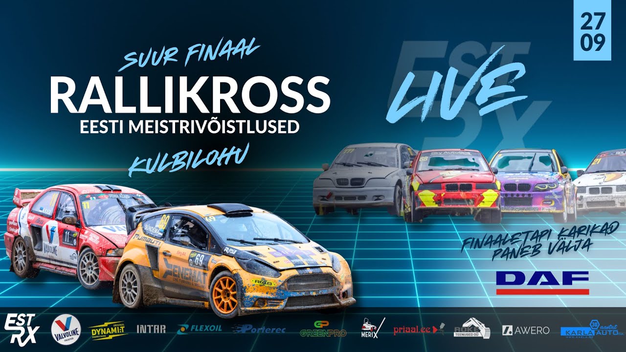 KULBILOHU RX finaalsõidud / 27.09 - Eesti meistrivõistlused rallikrossis 2025