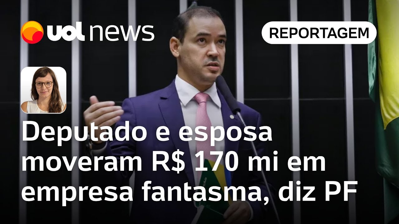 Deputado e esposa movimentaram R$ 170 milhões em empresa fantasma, aponta PF | Portinari