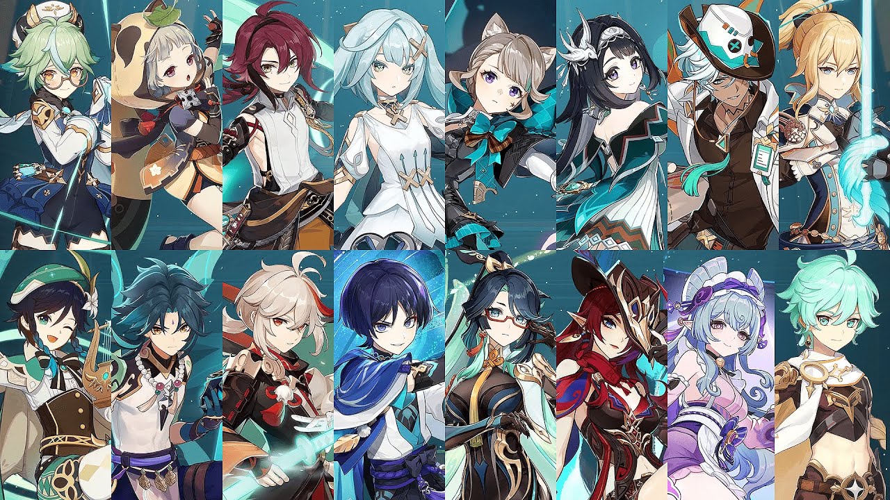 Solo A Boss With All Anemo Characters