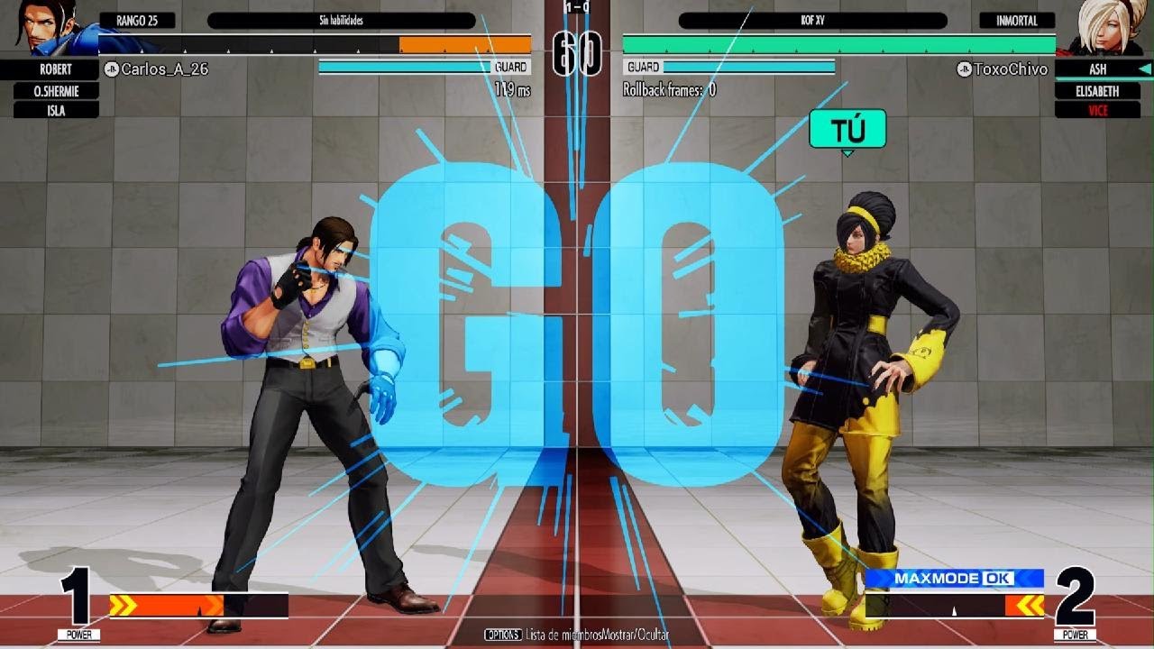 KOF XV E.S.T.A CASUALS [vs Fundadores] P1