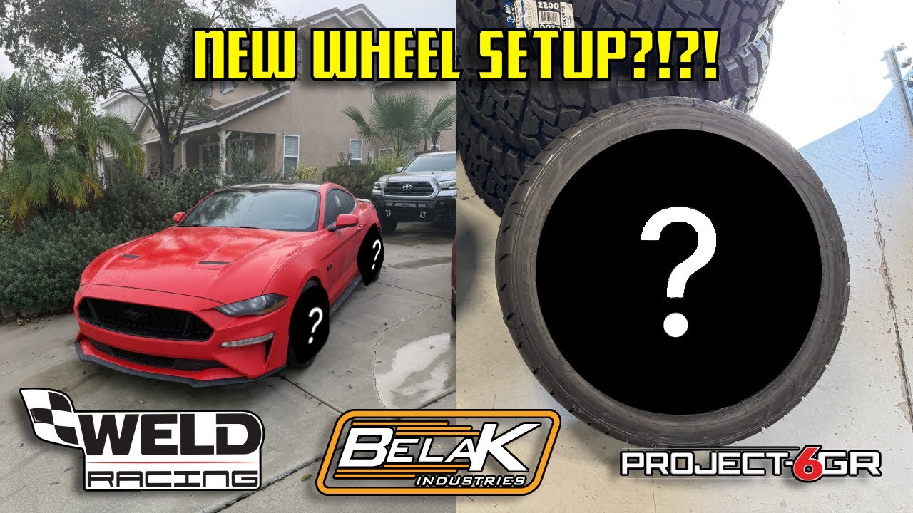 NEW WHEELS FOR MY S550 MUSTANG GT!