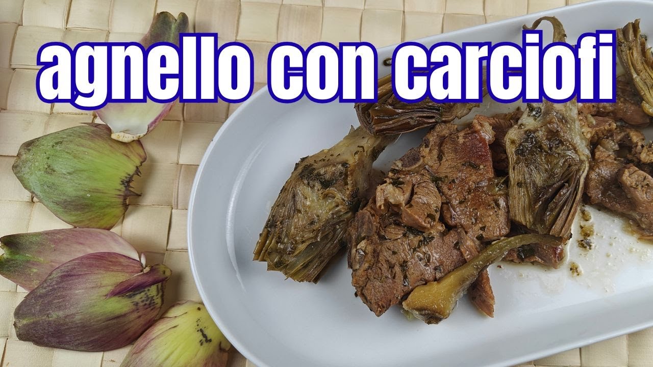 agnello con carciofi - abbinamento perfetto