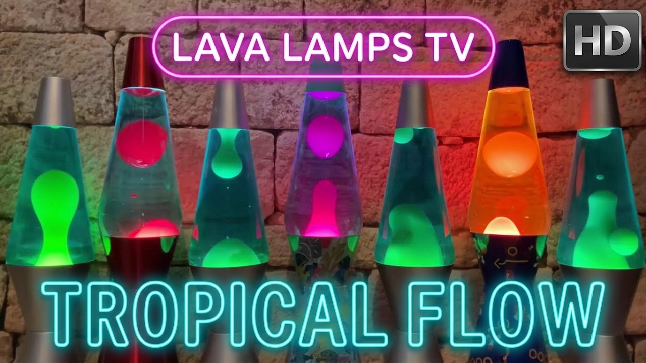 🔴 Panoramic Soundscapes is live! 🚨💡 Relaxing Lava Lamps All Day 🛋️🪔