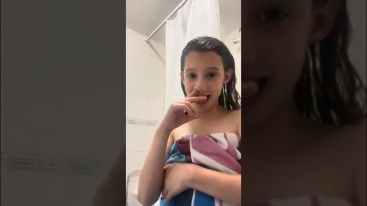 Doing a night routine under the shower !