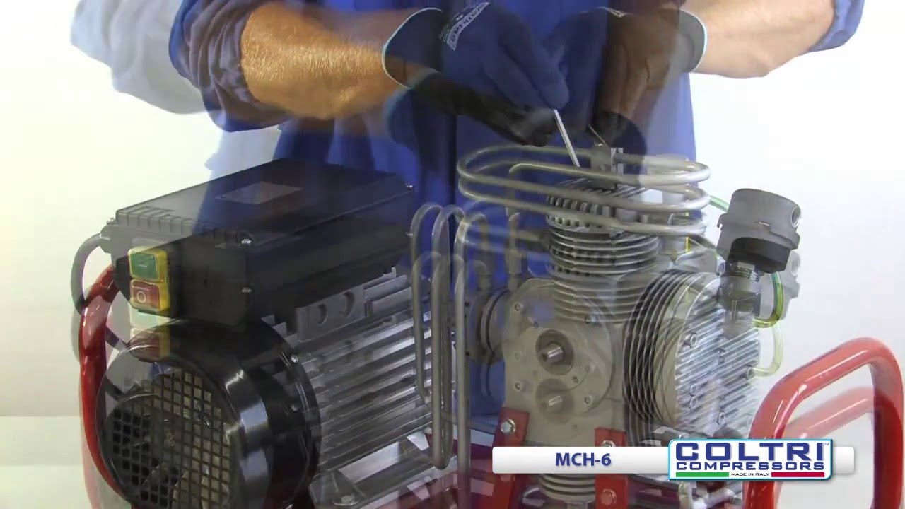 How To Disassemble A Coltri MCH6 Compressor By Nuvair