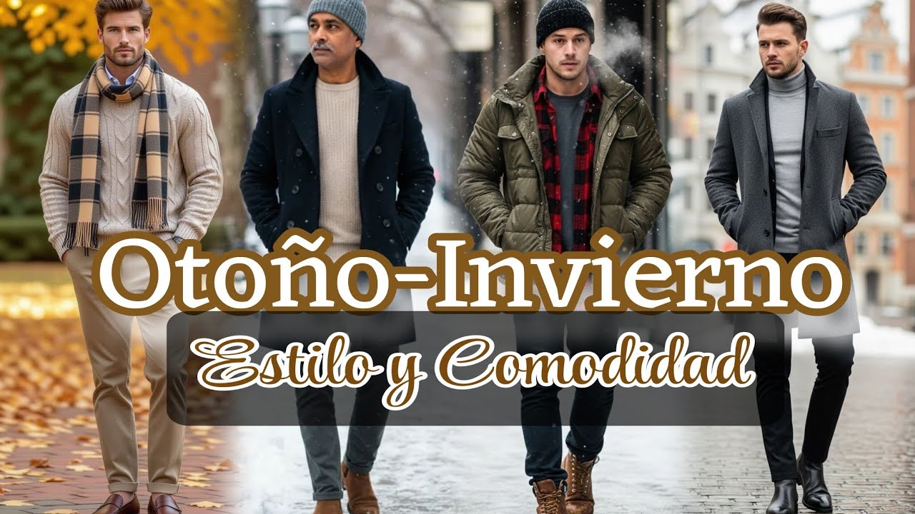🍂❄️ Otoño–Invierno con Estilo: Cómo Vestir Cómodo y Elegante sin Perder el Flow | Moda Masculina 👔🔥