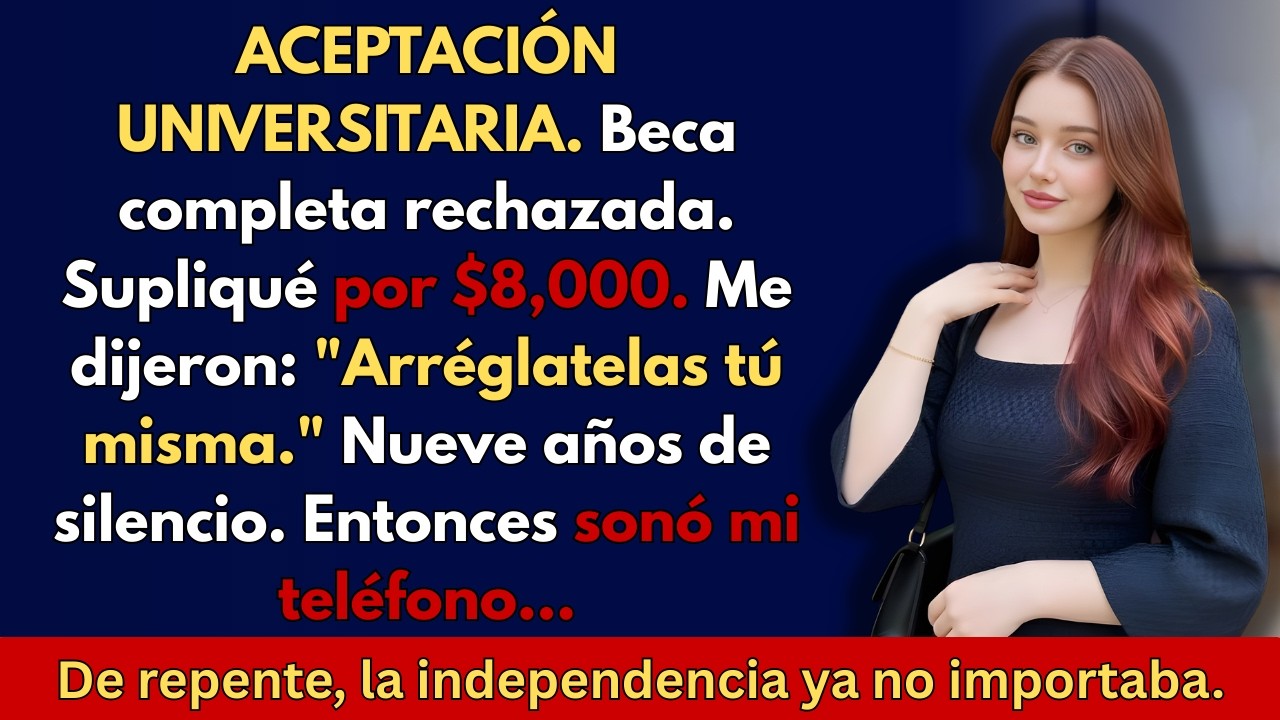 Cuando pedí ayuda para la matrícula, me dijeron 