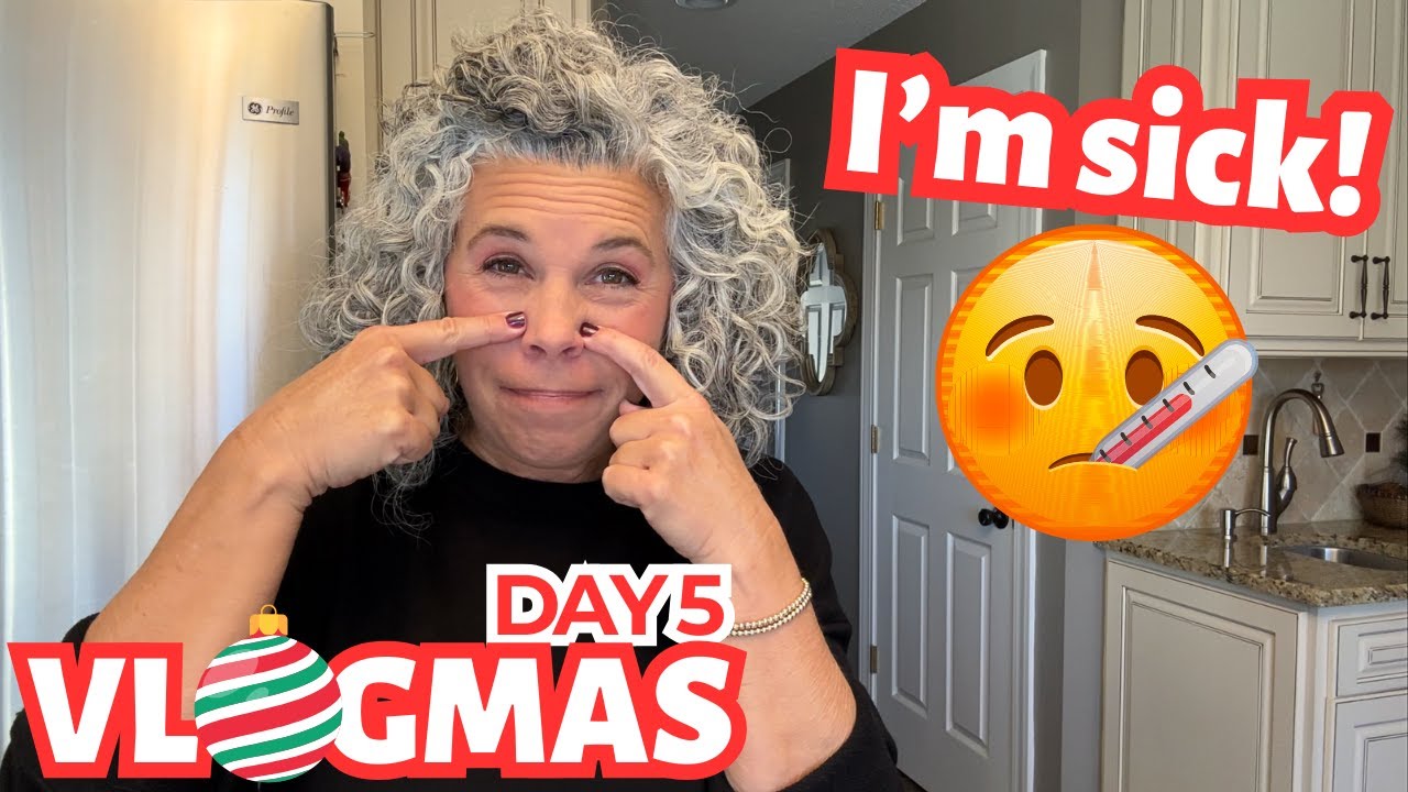 I'm sick!  A CRAPPY Start to the Holidays 🤒