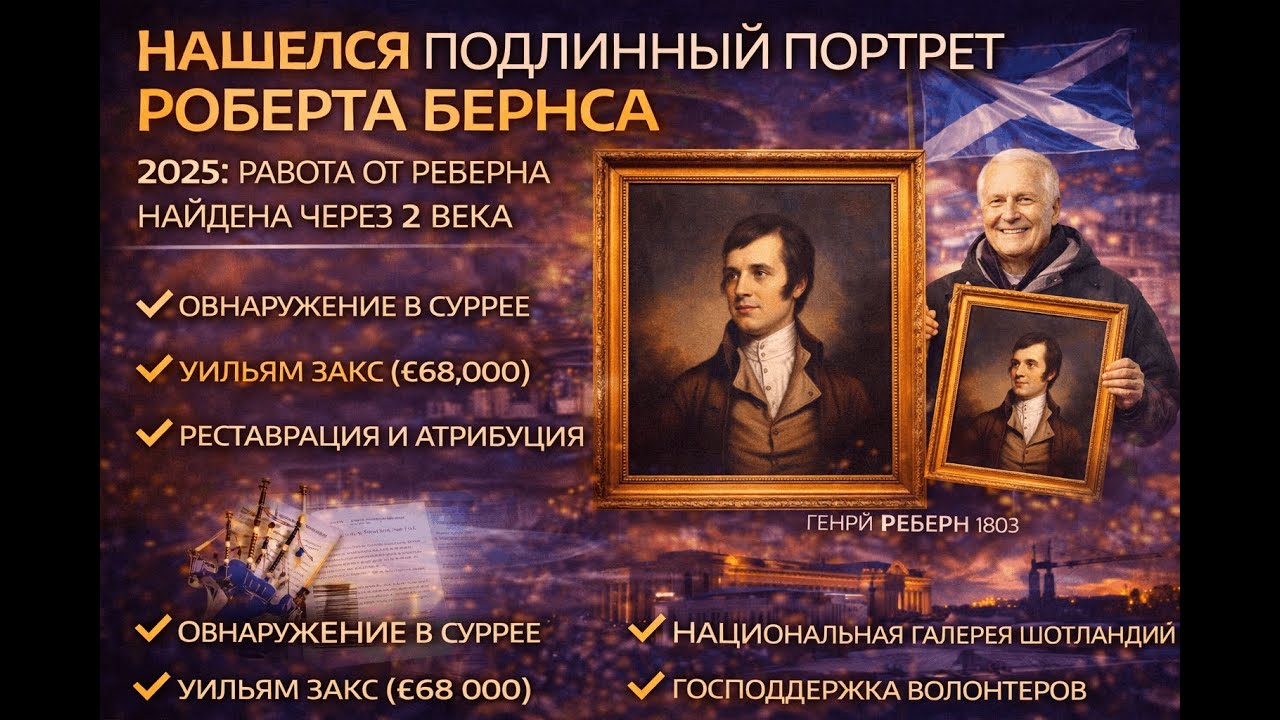 Тайна раскрыта: Утерянный шедевр Генри Рейберна найден спустя 200 лет!