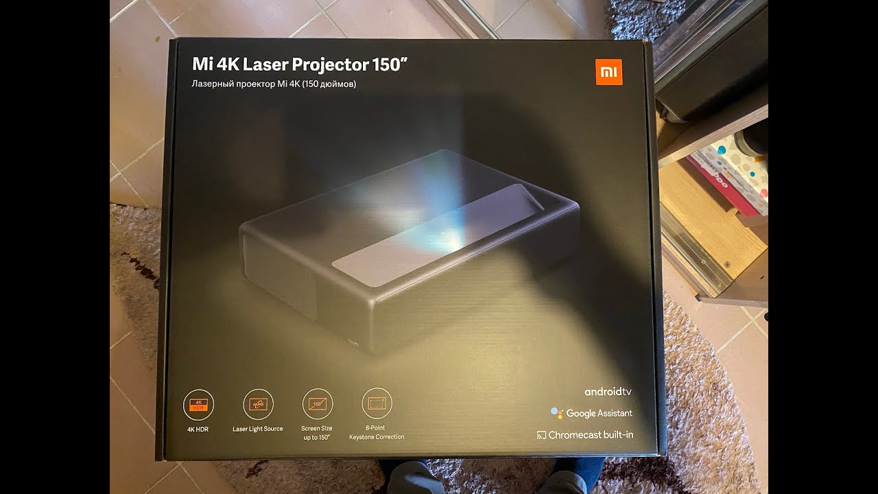 Xiaomi 4K Lazer Kısa Mesafe Ust Projeksiyon Global Versiyon Xiaomi Mi laser 4K short projektor
