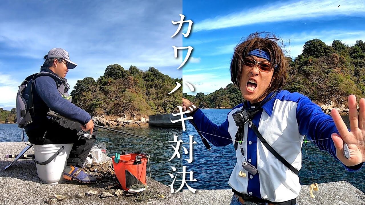 かぶせ釣り vs 胴突き仕掛け！カワハギ釣り対決を制するのはどっちだ！？【ミラクル宮コラボ】