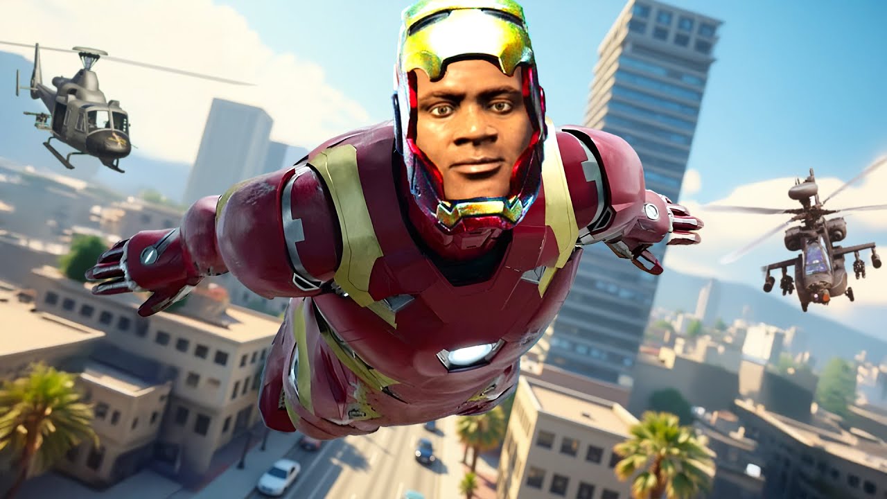 Ich UPGRADE zu IRON MAN in GTA 5! 😱