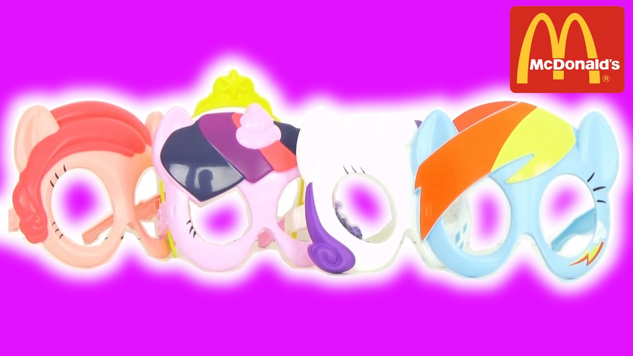 My Little Pony Set 4 jouets Happy Meal  Mc Donalds 2016 - Démo Jouet Surprise