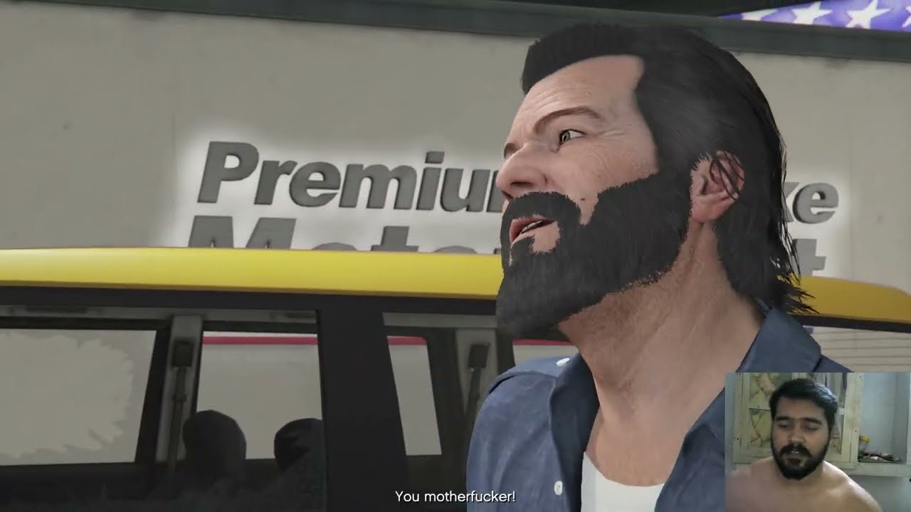 GTA 5 - shirtless gameplay  😃 Complications, Michael vs Franklin