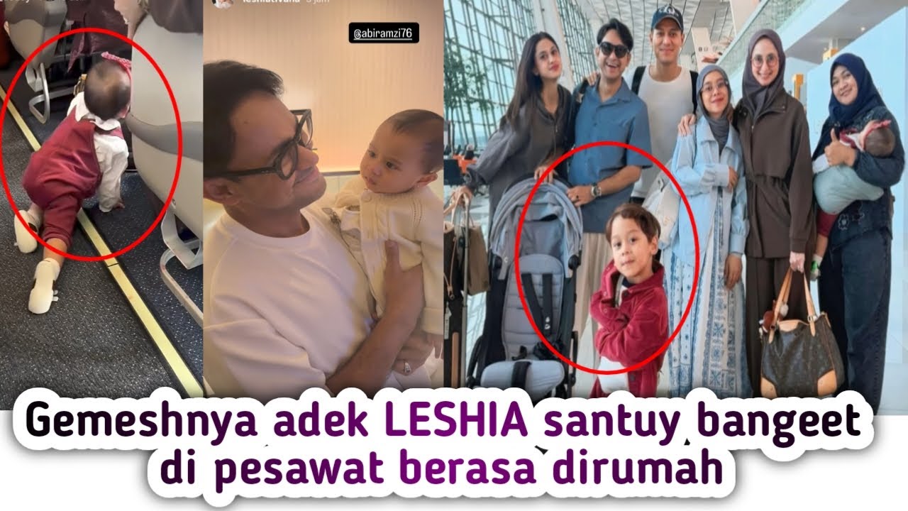 GEMESNYA TETEH LESHIA SANTUY BANGEET DIPESAWAT ,, ABI RAMZI SAMPAI KATAKAN INI