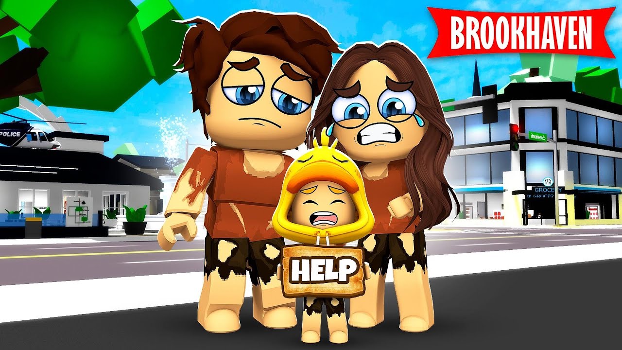 Mijn OUDERS Verloren Hun BAAN, Dus Ik Werd ARM In Brookhaven! (Roblox)