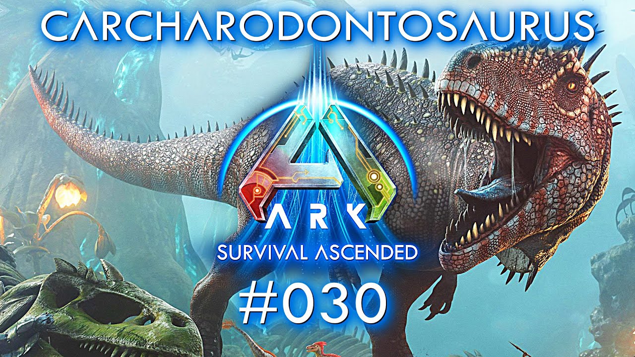 Ark: Survival Ascended Carcharodontosaurus ASA deutsch gameplay