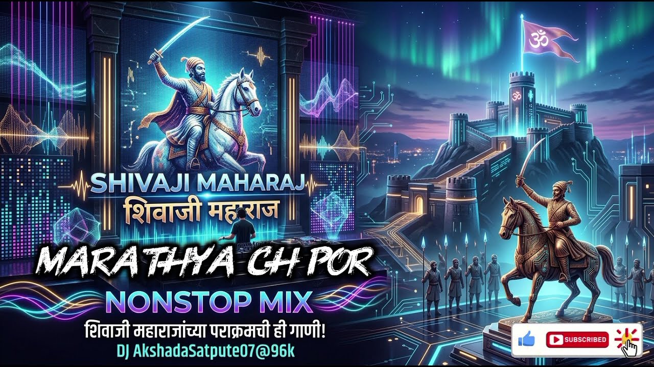 Marathya ch Por DJ song #shivajimaharaj #chatrapatishivajimaharaj #marathaempire #djsong 