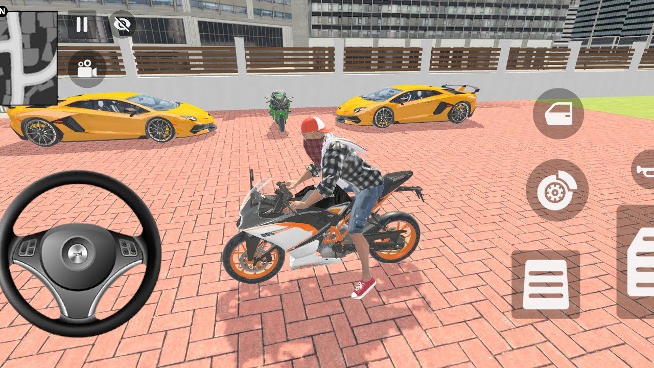 🎮 Franklin Order By 2️⃣ Lamborghini And 1️⃣ Kawasaki Ninja H2R 🤯 In Indian 🇮🇳 Theft Simulator 🎮