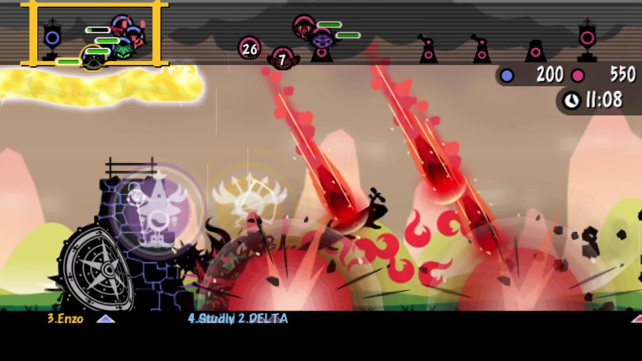 Patapon 3 [70] - Head-on 4v4 (Slogturtle)