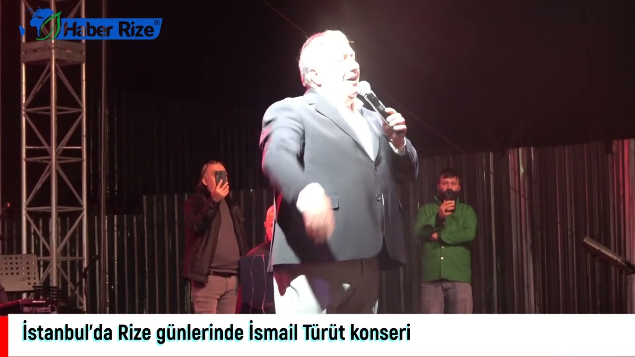 İsmail Türüt İstanbul’da Rize günleri konserinin tamamı #rize #konser #gündem
