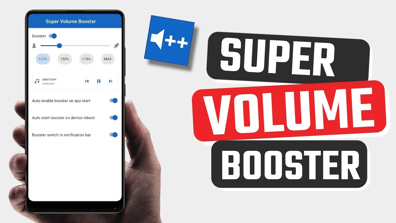 Best Super Volume Booster app for Android